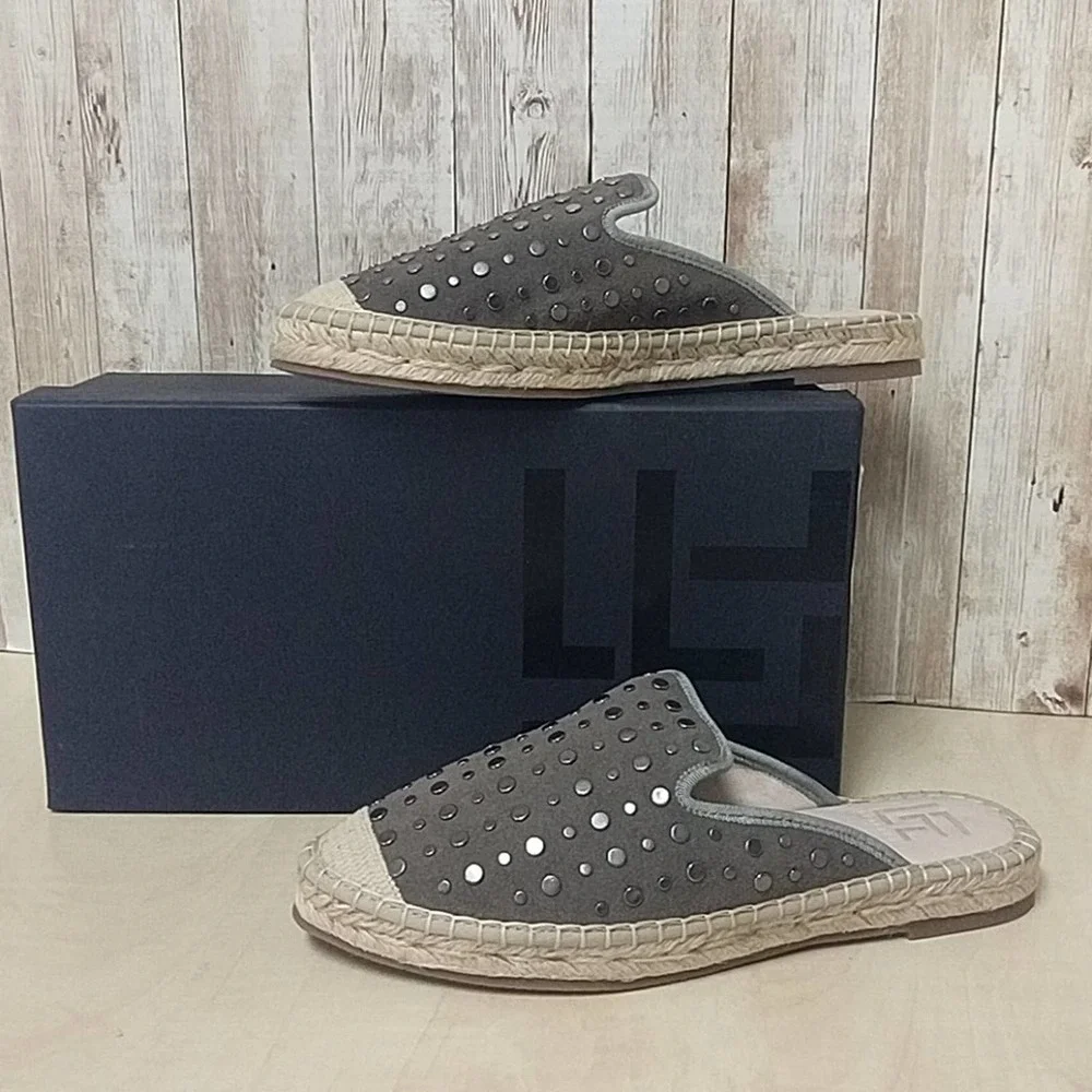 LF / Life Leather Espadrilles Studded Shoes